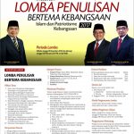 LOMBA PENULISAN BERTEMA KEBANGSAAN  FRAKSI PKS DPR RI