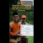 Siaga Bencana, Bukhori Serahkan Bantuan Kepada Kabupaten Semarang