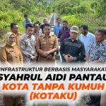 Wujudkan Kota Tanpa Kumuh, Syahrul Aidi Mazaat Pantau Infrastruktur Berbasis Masyarakat