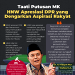 Taati Putusan MK, HNW Apresiasi DPR yang Dengarkan Aspirasi Rakyat