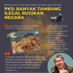 Pemerintah Dinilai Abai Kelola Sumber Daya Mineral, Aleg PKS: Banyak Tambang Ilegal Rugikan Negara